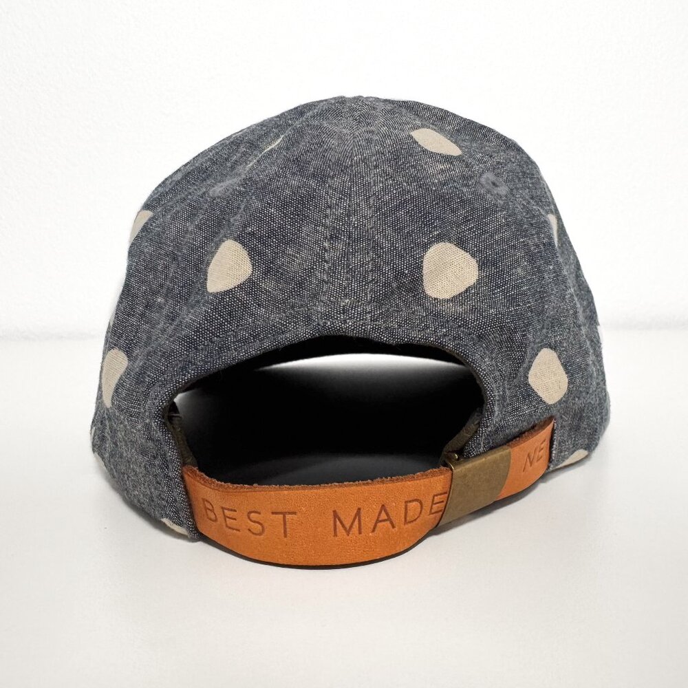 Best Made Co. Blue Chambray Polka Dot Hat - Picture 5 of 10